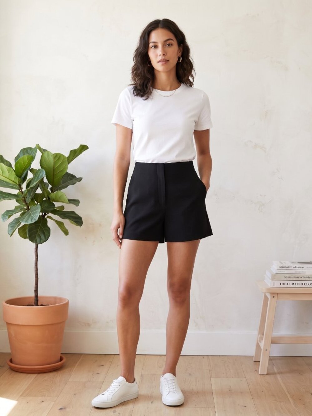 Short SIZE M _En Saison NEW Black